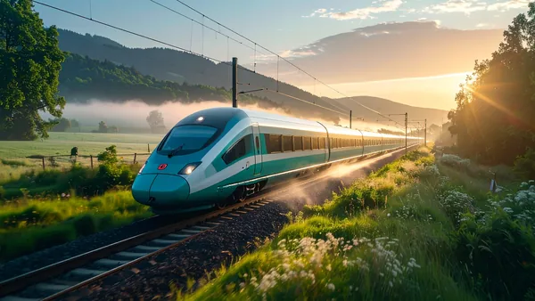 Le train à hydrogène : révolution silencieuse sur les rails